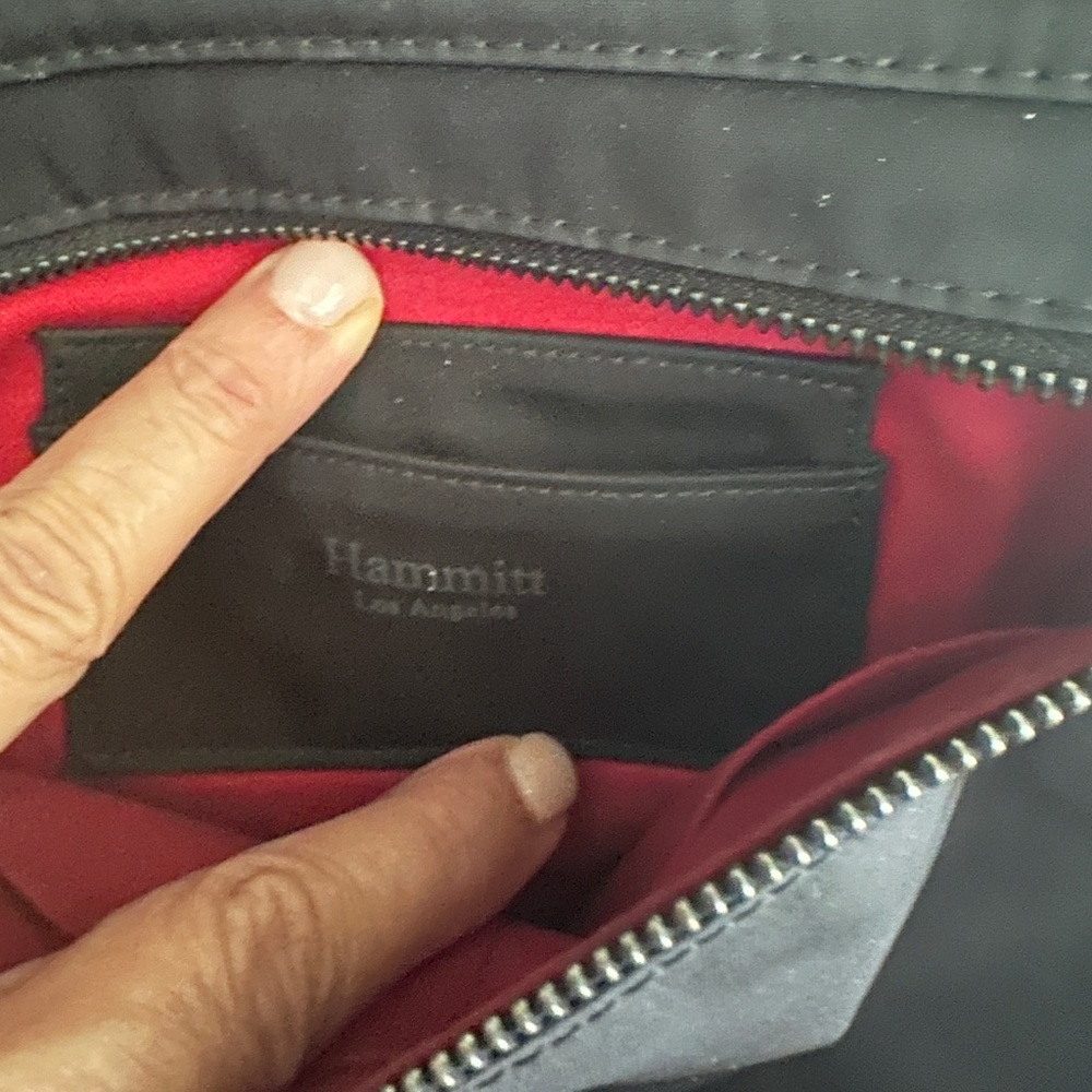 Hammitt VIP Nylon Crossbody approximately 9x10
